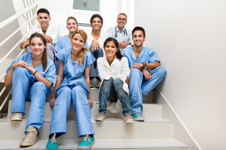 A multidisciplinary clinical team together