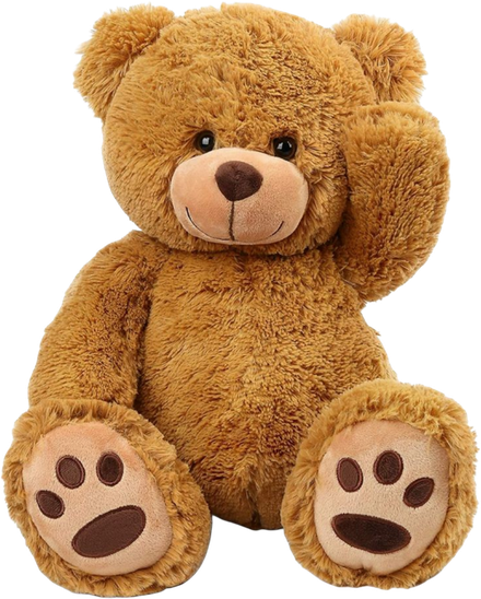 Teddy bear used as a low-fidelity patient